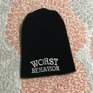 WORST BEHAVIOR BEANIE
